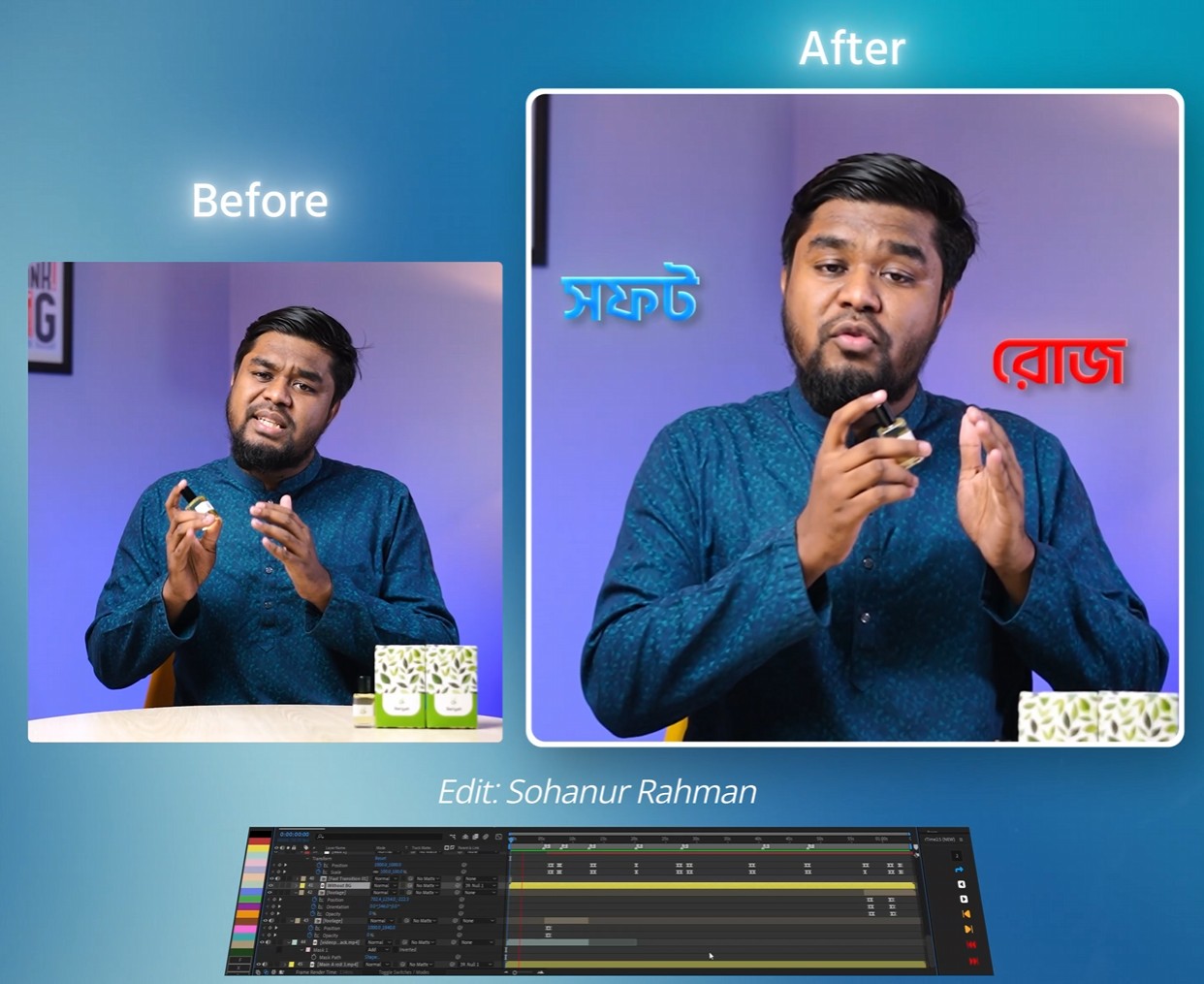 Perfume video editing breakdown